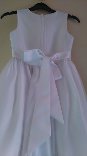 Communion dress/Flower girl/Wedding white age 10