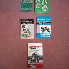 Rare Vintage Motorcycle Programmes