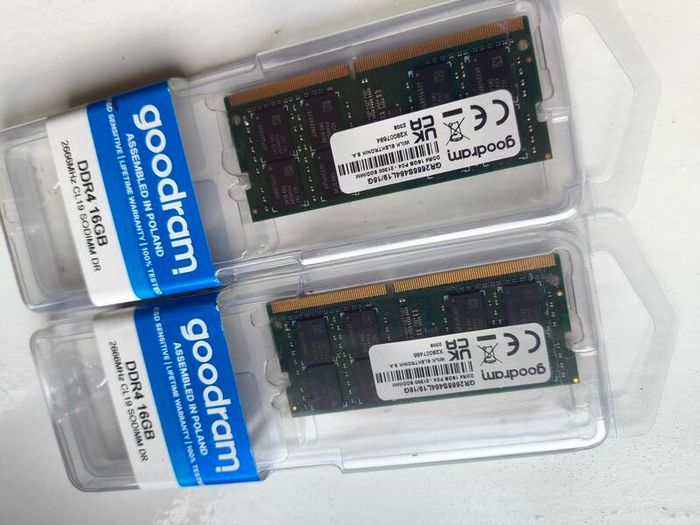 Brand New 32GB 2x16gb RAM 2666mhz CL19 Sodimm Goodram Laptop Memory DDR4