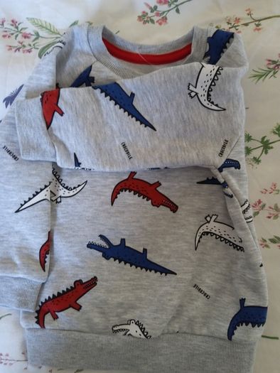Primark Baby Jumper With Crocodiles  12-18 months