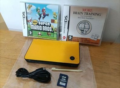 Nintendo DSi XL yellow