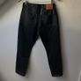 Levis 501 Wax Coated Straight Leg Jeans W27 L30 Image 6