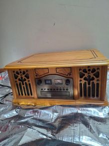 vintage record player