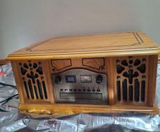 vintage record player