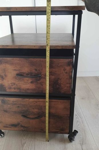 cabinet with drawers on castor wheels