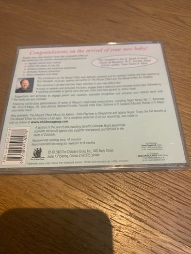 The Mozart Effect Music for Newborns