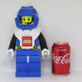 Very Rare Vintage Lego Grosvenor Aquazone Divers Blue And White Large Figure 27cm High 12" Tall Lego Bubble Bath Bath Foam Still Full Condition Very Good Original Condition As Pictured Never Used From Old Stock Height 27cm Year Released 1997 With Original Image 9