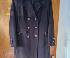 Gallery Black Double Breasted Coat