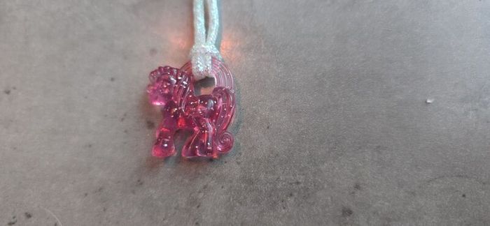 Pink Glitter Charm HTF MLP G3 My Little Pony Accessories