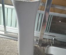 Bathroom Sink with Pedestal