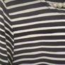 dress street one navy & white striped dress size 38(12) Image 10