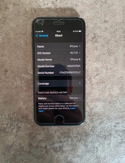 iPhone 8 64GB Black Vodafone Read Description