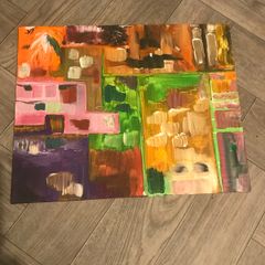 Colorful canvas picture