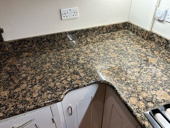 Solid Granite Kitchen Countertop