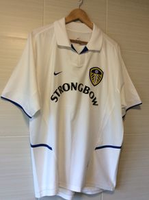 Leeds United Jersey. Season 2002/2003. Official Nike Home Jersey. Authentic Original From 2002. Not A Modern Day Remake.