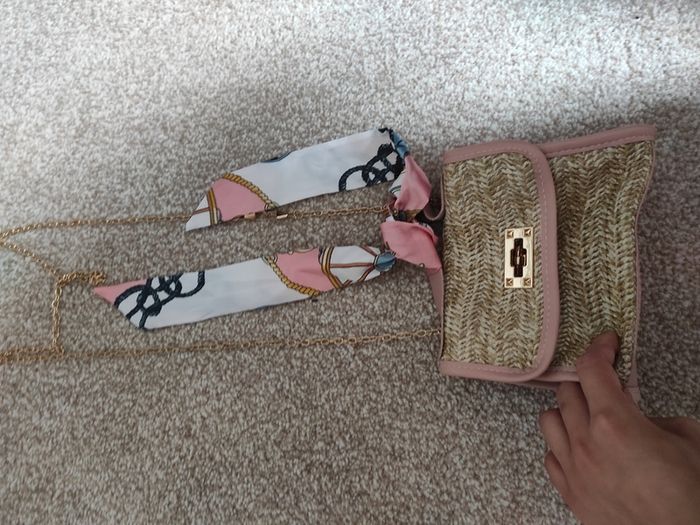 Pink handbag