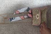 Pink handbag