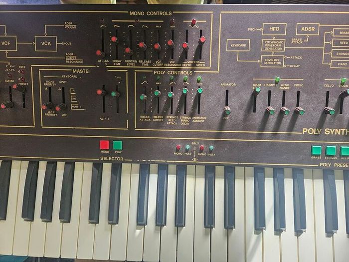 Siel Cruise vintage analog synth