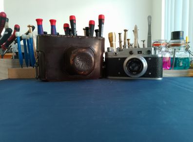 Zorki C  Refurbished USSR Soviet Union Russian 35mm film camera serviced  56107257