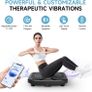 Vibration Plate Exercise Machine for Lymphatic Drainage with 199 Speeds & 7 Auto Programmes Image 6