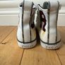 White Leather Ralph Lauren Polo Boots Image 4