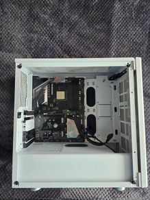 PC Bundle Corsair 275R White Case ,Gigabyte B450 Aorus Elite + Ryzen 5 2600