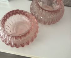 light shade and candle holders