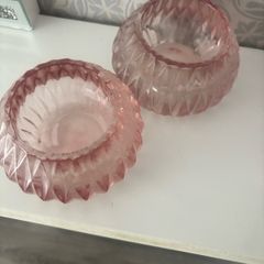 light shade and candle holders