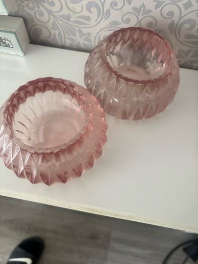 light shade and candle holders