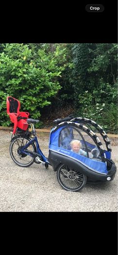 Winther electric Kangaroo Cargo bike