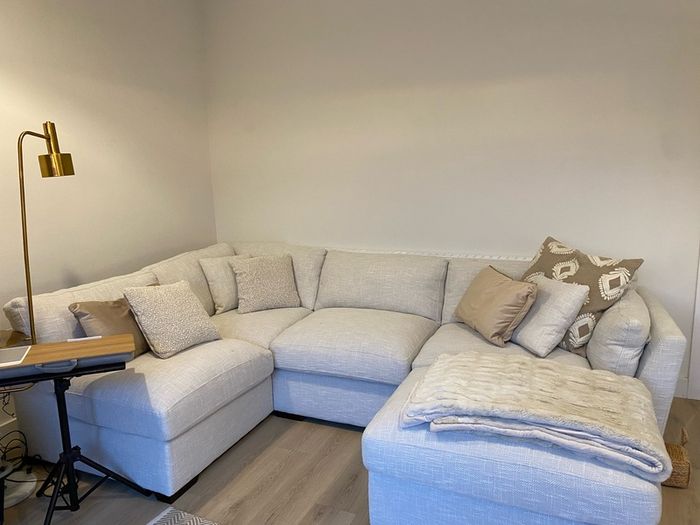As new sofa