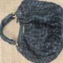 Vintage Nappa Leather black woven Miu Miu large hobo bag Image 4