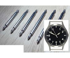 Stainless Steel Watch Spring Bars 8mm to 30mm 4 or 10 pcs