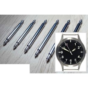 Stainless Steel Watch Spring Bars 8mm to 30mm 4 or 10 pcs