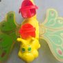 Flitterbit Butterfly Playset with Box HTF Vintage 1981 AGC Kenner Strawberry Shortcake same era as MLP G1 My Little Pony Image 5