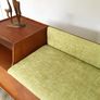 Vintage Retro Mid Century Teak Hall Bench/Record Cabinet/Stotage Image 5