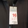 Primark  Black  Dress.   S.14- 16.  B.N.W.T. Image 3