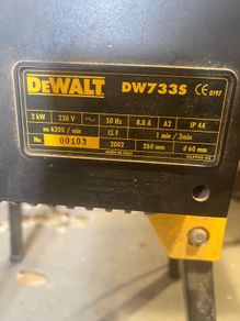 DeWalt Planer Thicknesser
