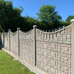 concrete fencing