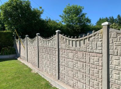 concrete fencing