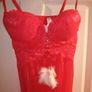 Censored Santa lingerie set Image 3