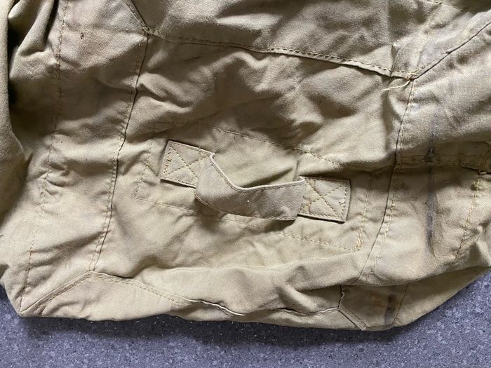 Original Vintage Japanese Parcel Post Mail Bag WW2 era Hoo Camp Mail Bag