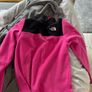 north face pink quarter zip fleece Image 2