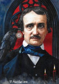 Edgar Allan Poe artprint
