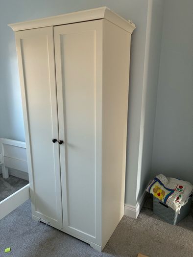Wardrobe, Drawers and Bed