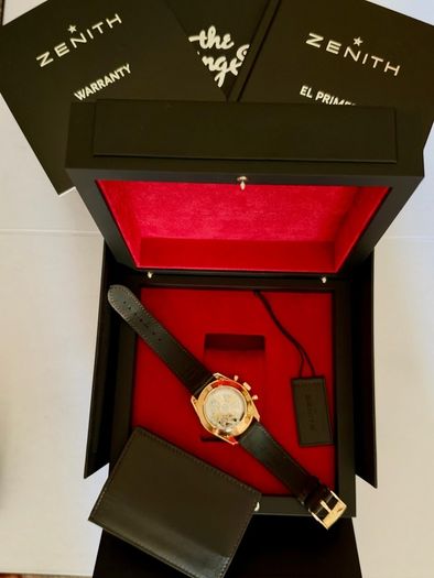 Zenith El Primero Chronomaster  Rolling Stones Limited Edition of 100 Worldwide 18.2041.4061/77.C494
