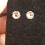 Stud Mirror Reflection Earrings Image 2