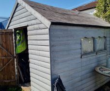 wooden shed 10x8
