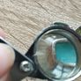Vintage 925 Sterling Silver Peridot and Natural Turquoise Earrings. Image 2