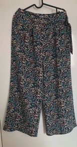 Oasis flowery trousers - sz 12